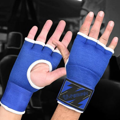 Kids Boxing Handwraps Kids Fist Protector Inner Gel Gloves Quick Wraps for Punching Great for MMA Training