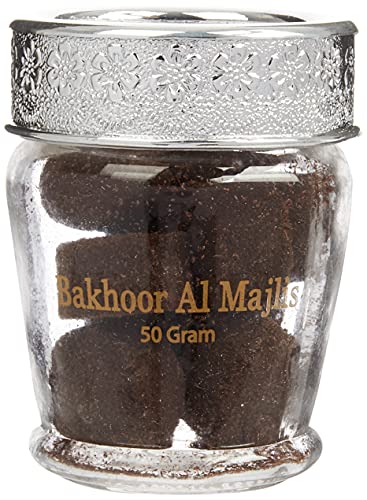 Bakhoor Al Majlis 50 gm Incense Home Fragrance Natural Hand Dipped Best Wood Scent Use with Incense Burner- Not Included