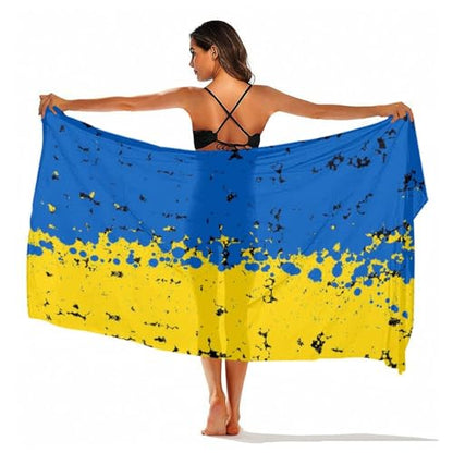 Chiffon Shawl Scarf Sarong And Sun Protective Shawl Long Lightweight Travel Scarf - color: Color524