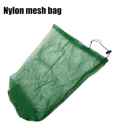 Fishing Net Bag Fish Collection Bag Nylon Fishing Net Fish Storage Bag（Green） - size: 80 x 50