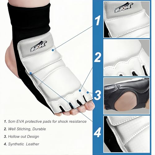 Martial Arts Karate Protective Sparring Gear Package Deal/Gift Adjustable Adults & Youth Headgear, Gloves & Kicks for MMA, Taekwondo, Boxing Training - size: Large