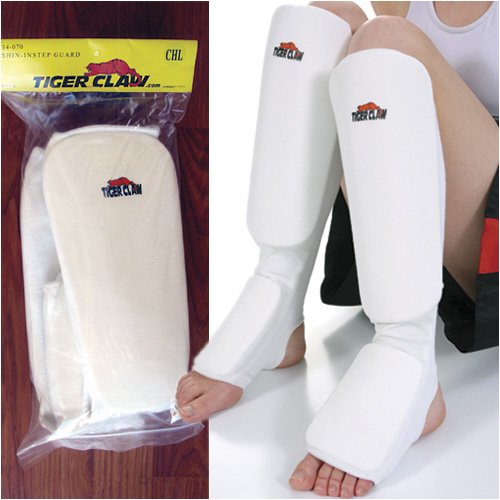 Tiger Claw Shin Instep Guard Cloth Shin-Instep Guard - size: Small