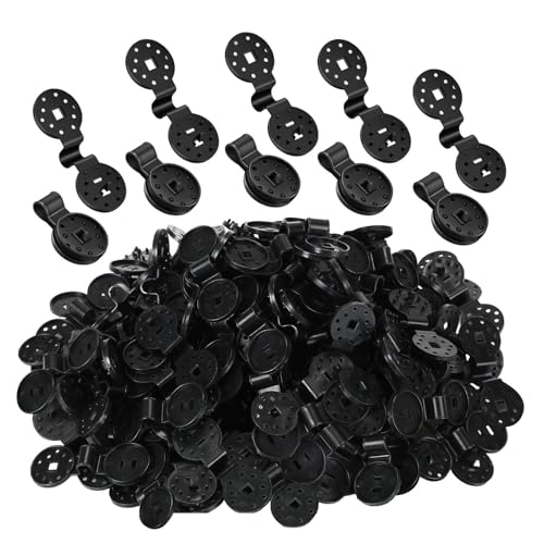 100-Pack Shade Cloth Clips, Lock Grip, Heavy Duty Tarp Clips, UV-Resistant Canopy Fasteners, Non-Slip Grip For Netting/Greenhouse, Windproof Sunshade Clamps - size: Medium size 8.7*4.8