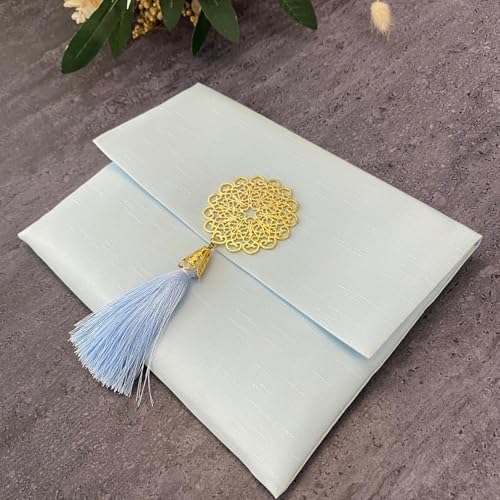 BABY SHOWER CHOCOLATE Muslim Prayer Rug and Tasbeeh Set with Portable Premium Shantung Bag – Soft Janamaz Sajadah for Men & Women – Islamic Gift for Ramadan, Eid, Hajj, Umrah – Travel Prayer Mat - color: Blue