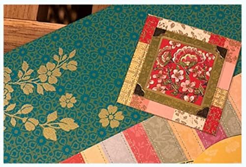 (Pack of 6) Korean Traditional Money Gift Envelopes for Cash Wedding, Birthday, New Year, Christmas, Multicolor