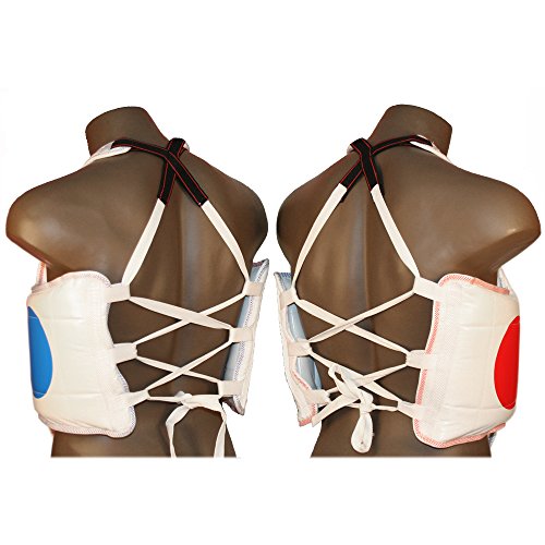 Pine Tree Sang Moo Sa Martial Arts, Taekwondo, Reversible Chest Guard Dot - size: 5 - Adult X-Large