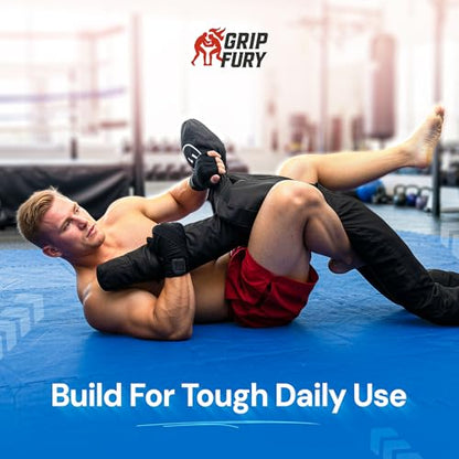 Unfilled 6ft Wrestling Dummy for Adults – Grappling Dummy for Jiu Jitsu, MMA & Striking – Heavy-Duty Punching Dummy for Training, Throws & Takedowns