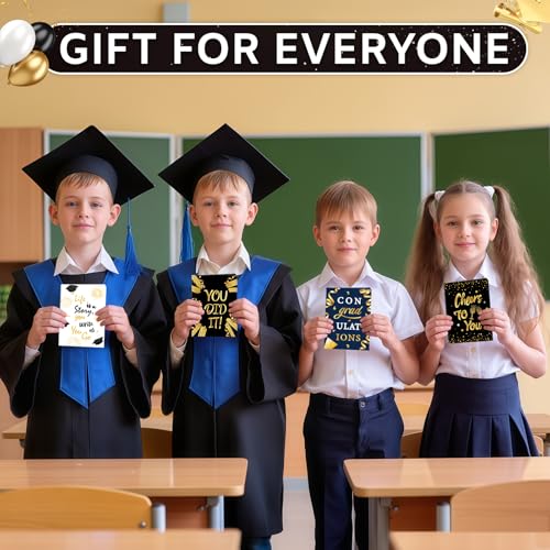 4 Sets Graduation Gift Card Book, Congrats Grad Money Holder Cards with Envelopes, Graduation Gift Card Booklet Organizer for Class of 2026, Students, Friends - color: Graduate.Book