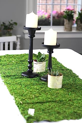 Preserved Moss Runner and Mats (18in x 48in Runner) - color: 18in X 48in Runner
