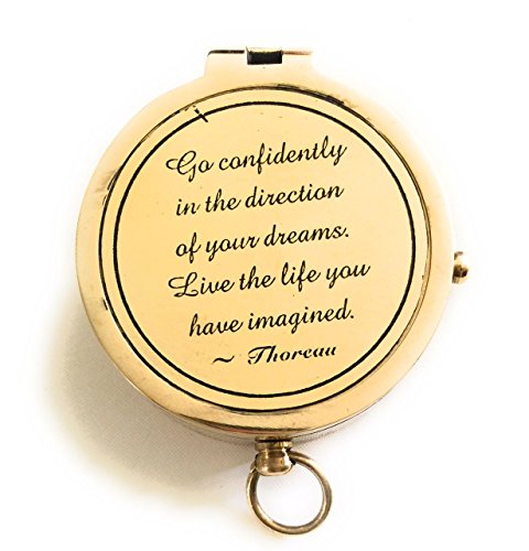 Brass Compass Pocket Style Limited Edition- Baptism Gift - Christmas Gift- Holiday's Gifts -Amazon Gifts