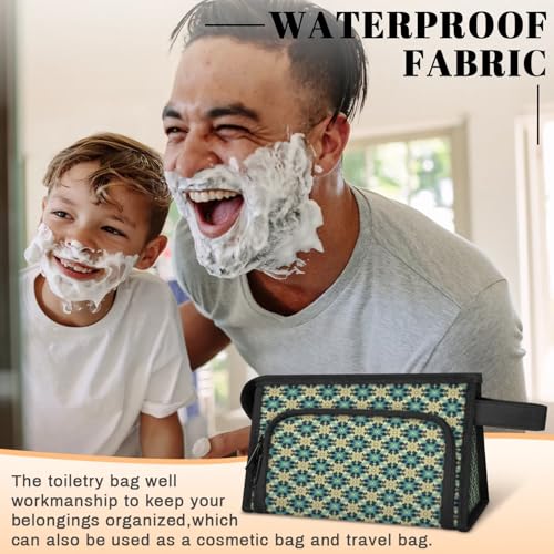 Travel Makeup Bag for Women Men Unisex Islamic Ethnic Theme Multipurpose Cosmetic Wash Pouch Bag Toiletry Toiletries Shower Bag Organizer
