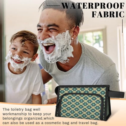 Travel Makeup Bag for Women Men Unisex Islamic Ethnic Theme Multipurpose Cosmetic Wash Pouch Bag Toiletry Toiletries Shower Bag Organizer
