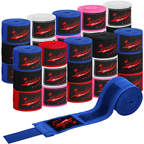 15 Pairs Boxing Wraps for Hand 180 Inch Boxing Hand Wraps Bulk Martial Arts Sports Handwraps for Boxing Kickboxing Mexican Style Hand Wraps for Muay Thai MMA Kickboxing Training Gym (Classic Colors) - color: Classic Colors