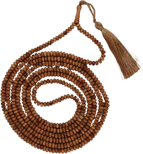 500 Beaded Olive Wood Tasbih Tasbeeh Misbaha Islamic Gift Tasbih Prayer Beads Tesbih 4.5x6.5 mm for Dhikr