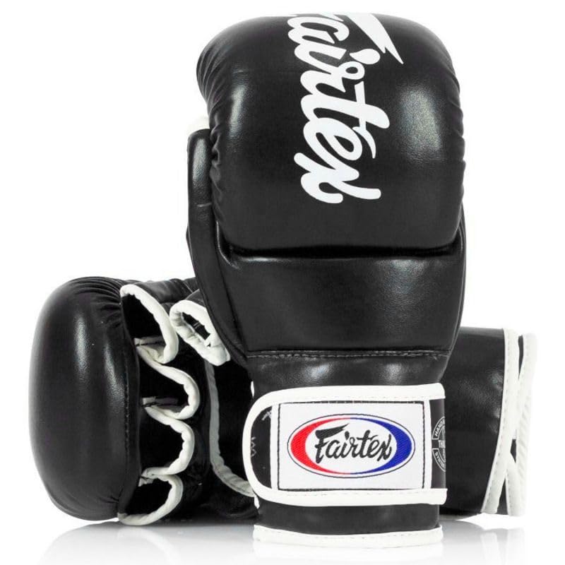Fairtex FGV18 Boxing Gloves with Deodorizer Inserts | Lightweight, Shock Absorbent Gloves for Muay Thai, MMA | Moisture & Odor Control for Fresh, Long-Lasting Gear