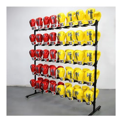 Boxing Glove Storage Rack, Wall Mount Gloves Dryer Holds 20/40 Pairs, Professional Hanging Glove Display Stand for Gym Training Facility(40 pcs) - size: 40 pcs