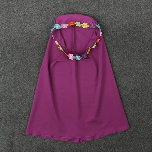 Baby Hijab Set Kids Muslim Prayer Kaftan Dress Clothes for Girls Long Sleeve Ramadan Abaya Dress Maxi Islamic Set - color: Hot Pink, size: 4-5T
