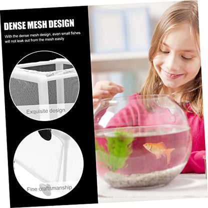 VANZACK 2pcs Isolation Box for Fish Breeding Aquarium Separator Cups Suitable for Fry and Sick Fish for Home Aquariums