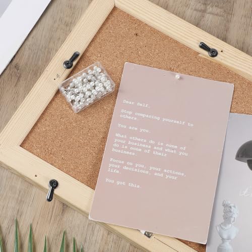 200Pcs Pearl Push Pins, Round Short Tacks with Storage Case Sewing Straight Pins with Faux Pearl Heads for Fabric Decorative for Sewing Craft Wedding Holiday DIY Accessories, 0.6Inch