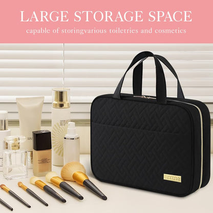 HOTOR Hanging Travel Toiletry Bag Women Men Essentials Black - color: Black, size: Large
