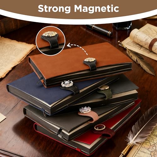 Elegant Design Magnetic Journal Clip, Decorative Bookmark Clips - style: Color Set A 2 Pcs