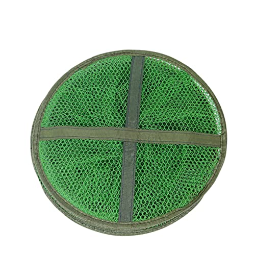 Yardwe Collapsible Fishing Net Lightweight Mesh Tuck Net for Fish Shrimp Use Fishing Tool for Lakes Rivers Sea - size: 150X25X25cm