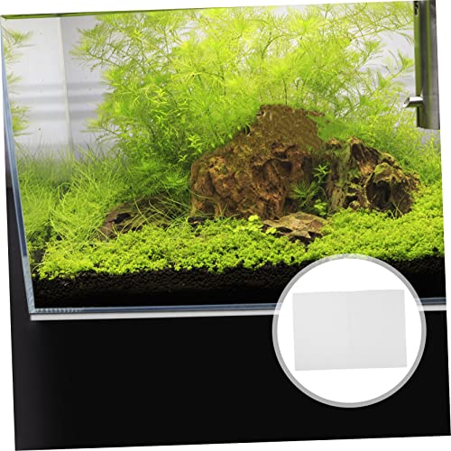 Reptile Terrarium Cushioning Mat Thickened Aquarium Pad for Fish Tank Non- Heat Insulation Shock Absorbing Base Mat for Aquarium Setup - color: White