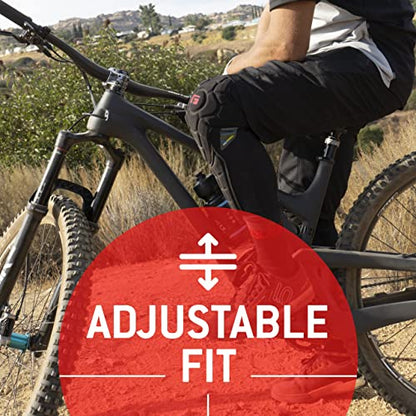 G-Form Youth Pro-Rugged MTB Extended Knee-Shin Guard - Unisex Knee & Shin Guards for Protection - MTB Protective Gear for Biking & Cycling - Secure Knee-Shin Guards - size: Adult Small