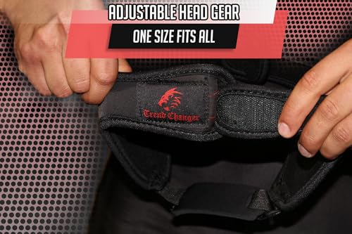 Wrestling Headgear for Kids, Adults Adjustable for BJJ, Grappling, Kickboxing, MMA, Sparring, Training, Jiu Jitsu Cauliflower Ear Helmet - size: Teens/Adults (Up to 25" Head Circumference)