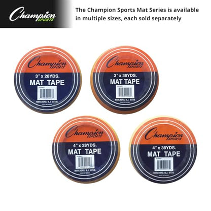 Champion Sports3x28yd Mat Tape - color: Tape, size: 3" x 36 yds