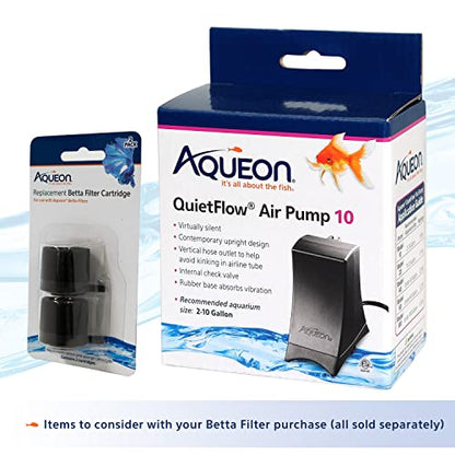 Aqueon Betta Filters Volcano One Size (Pack of 2) - size: One Size (Pack of 2)