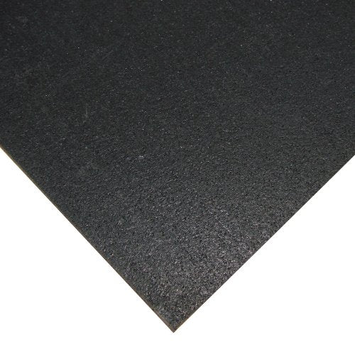 Rubber-Cal Elephant Bark Flooring 3/8-inch T x 4-feet - color: Black, size: 72"L x 48"W x 0.4"Th