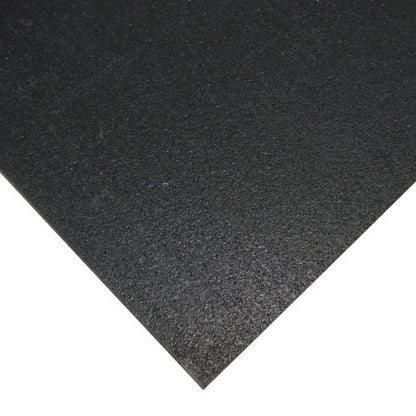 Rubber-Cal Elephant Bark Flooring 3/8-inch T x 4-feet - color: Black, size: 72"L x 48"W x 0.4"Th