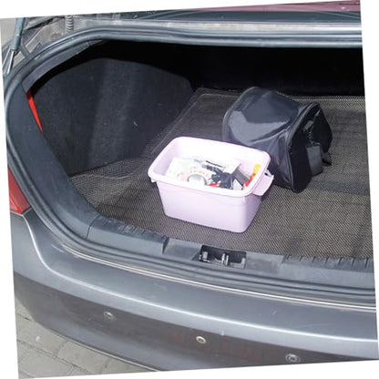 HOMSFOU Multipurpose Non-Slip Mat for Home Office Caravan Rv Boat Workshop Black PVC Grip Mat