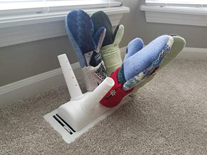 Green Glove Dryer for Hats, Gloves, Shoes & More (Eco Dryer White W/2 Extension Nozzles) - color: Eco Dryer White W/2 Extension Nozzles