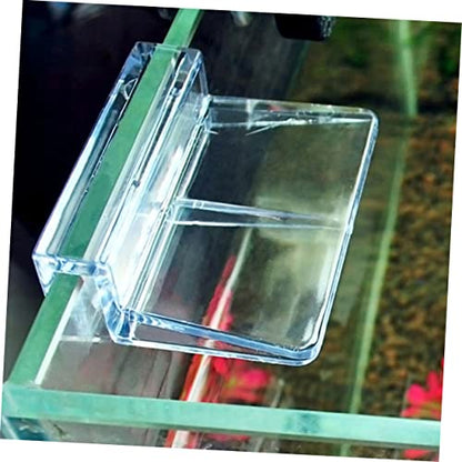 Toddmomy 10pcs Acrylic Aquarium Support Bracket Fish Tank Cover Holder for Prevents Fish from Jumping Out Easy to Use Acrylic Racks