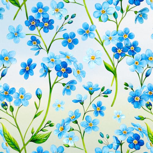 SOMWISE Frosted Glass Window Privacy Film with Tools, Heat Blocking, Anti-UV, Anti-Glare, Static Cling, Decor for Home Bathroom Door, Renter Friendly, Removable, Reusable, Blue 17.5Inchx78.5Inch - color: Smurfs | Frosted, size: 17.5*78.5