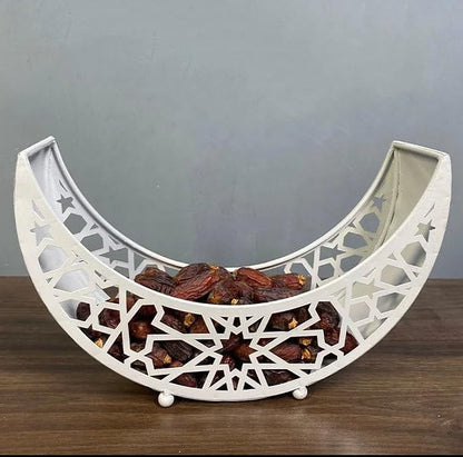 Ramadan/Eid Serving Tin Gold or White (Gold) - color: Gold