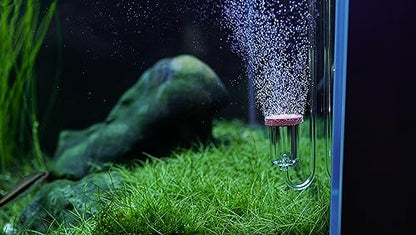 Acrylic CO2 Diffuser for Aquarium Over 50 Gallon Ceramic Disc | Acrylic diffuser, ceramic disc; fine mist - size: L-23mm