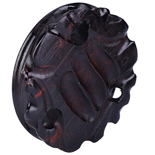 Home Display Wooden Fish Tank Round Base Stand Vase Plant Fish Tank Stone Buddha Pedestal, Aquarium Table Lamp Teapot Base, Stable Home Decoration Display Stand for Living Room Bedroom Display (2)