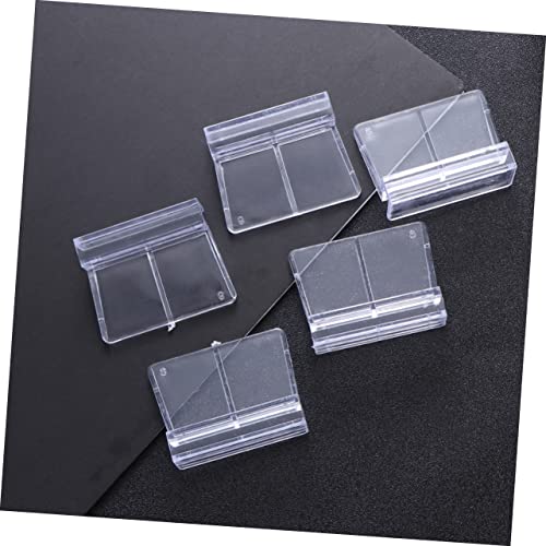 BESPORTBLE 2sets Aquarium Tools Acrylic Fish Tank Cover Support Bracket Frame 6mm-12mm Practical 12pcs*2