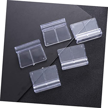 BESPORTBLE 2sets Aquarium Tools Acrylic Fish Tank Cover Support Bracket Frame 6mm-12mm Practical 12pcs*2