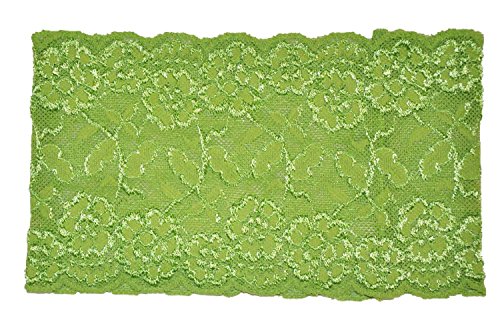Zaffron Women's Lace Under Hijab Headband Light Green - color: Light Green