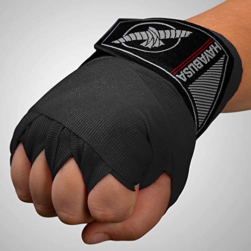 Hayabusa Boxing Hand Wraps for Kids Perfect Stretch 4.0 - color: Black