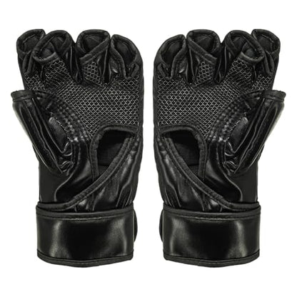 SOTF Punching Gloves for Adults MMA Training Gloves Men Fight Boxing Gloves Open Fingers Women - color: gray