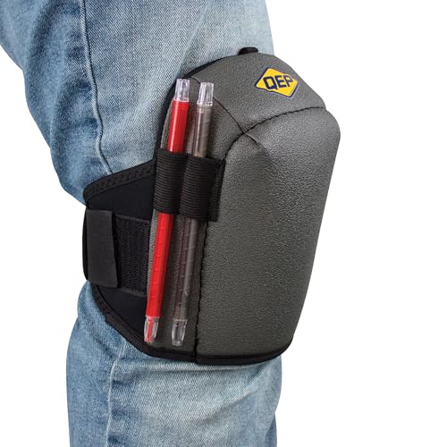 QEP 79634 Comfort Grip Neoprene Knee Pads with Foam Padding and Pen Storage