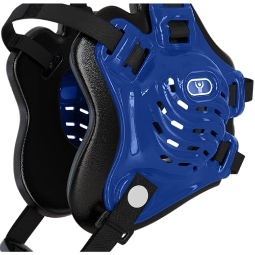 GCA Nelson Adult Wrestling Headgear Pro Adjustable Ear Guard D1 | BJJ MMA Universal Fit - color: Royal Blue/Black/Black