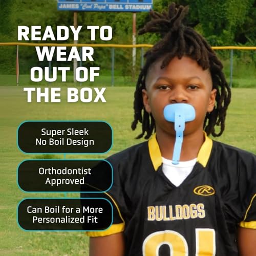 Vettex Youth Football Mouthguard, Navy - color: Navy