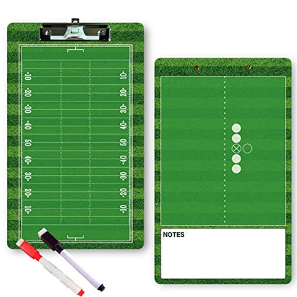 Dry Erase Double-Sided Coach Clipboard - Football Coaching - color: Football