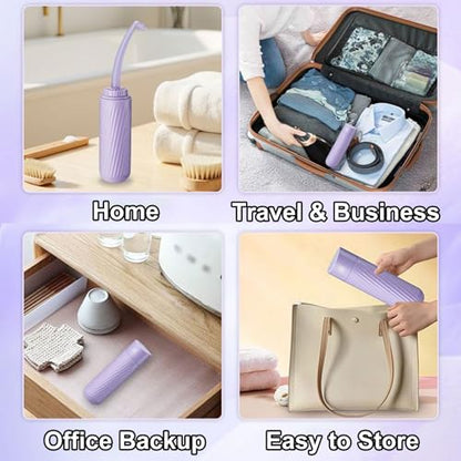 Portable Bidet Sprayer,500Ml,Portable Perineal Wash Bottle Dual Nozzles,Gentle Water Flow,Soft Material,EVA Body,Textured Grip,Travel and Home Use,B - color: B